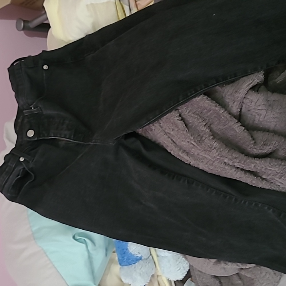Black bell bottoms